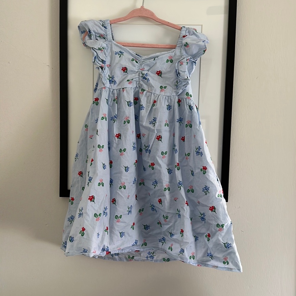 Janie and Jack girls floral sundress size 5